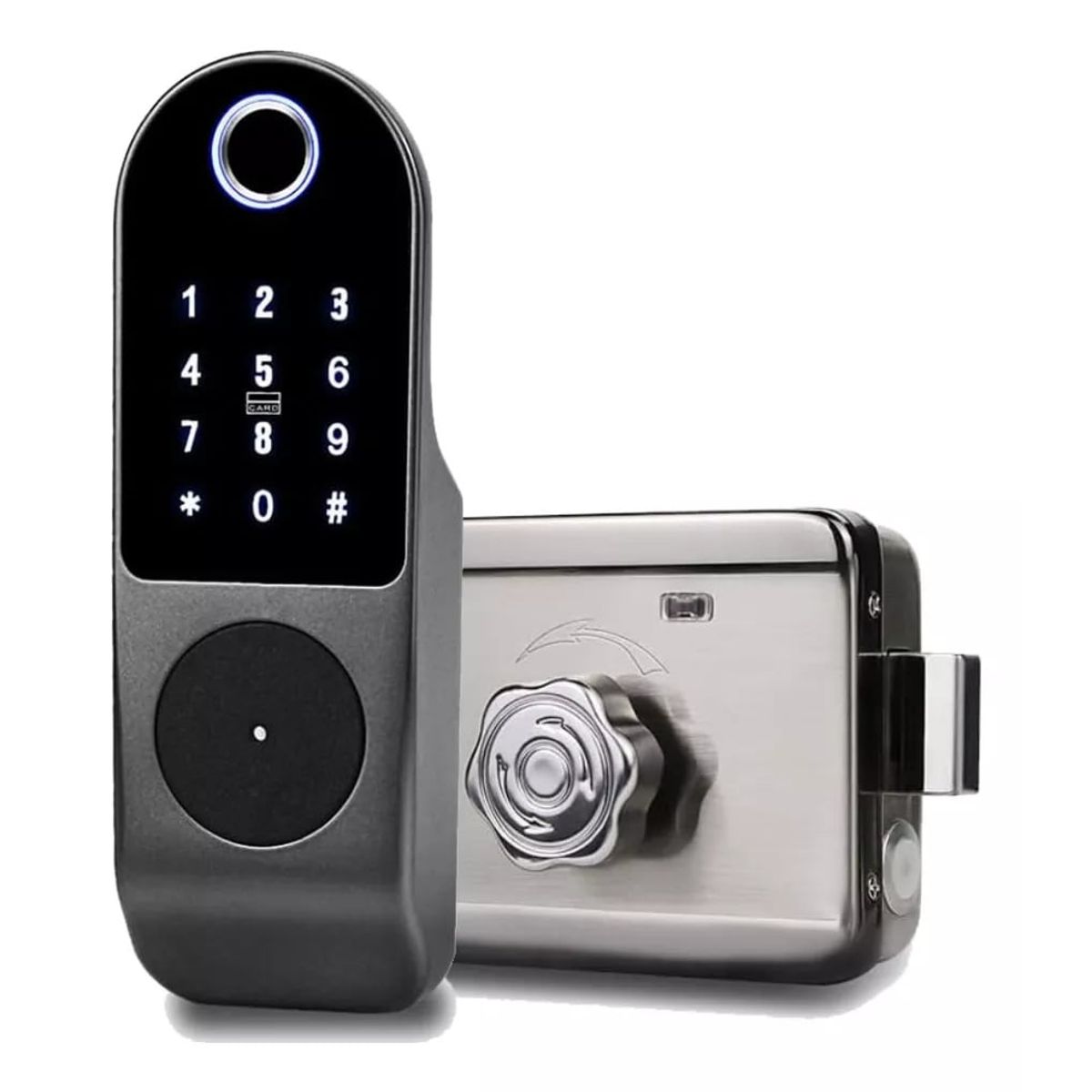 KUANGYE - Chapa Cerradura Inteligente Electrónica Wifi Huella Digital