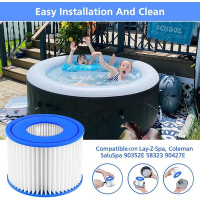 Imagen 2 del producto 6 Pack Cartucho Repuesto (Vl) Compatible Con Lay-Z-Spa