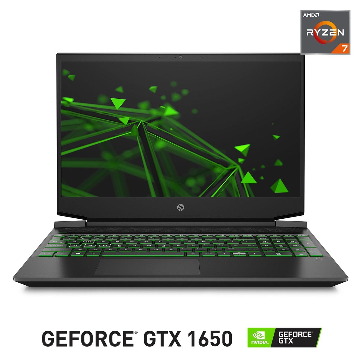 HP - Notebook HP Gamer Pavilion 15-EC1024LA AMD Ryzen 7 8GB RAM 512GB SSD NVIDIA GeForce GTX 1650 15.6"