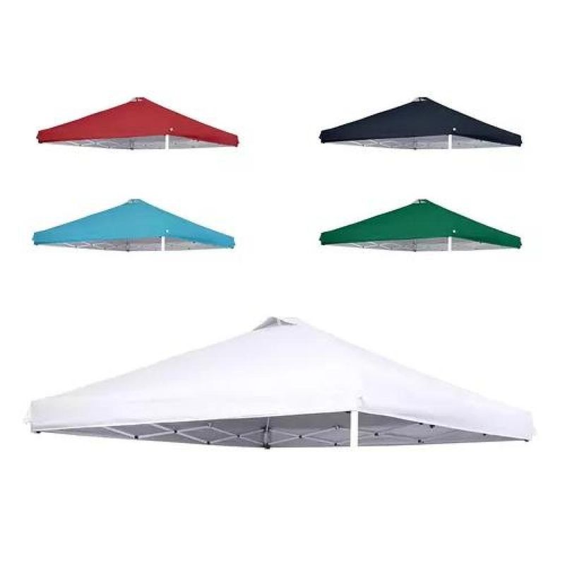 GENERICO - Carpa lona de repuesto para toldo 3x3 m impermeable  Blanca