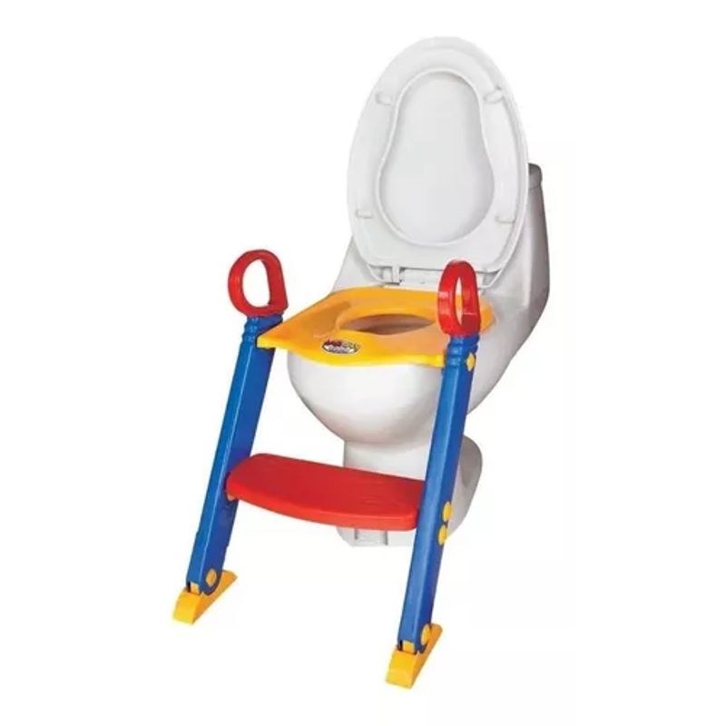 GENERICO - Asiento Adaptador Escalera Inodoro Wc Color  Amarillo