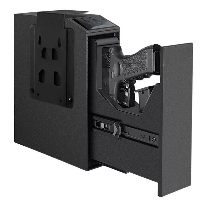 KUANGYE - Caja Fuerte Biométrica Clave Llave Para Armas Cortas Pistola