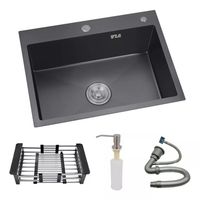 Lavaplatos Sobre Cubierta 55x45 Rejilla Dispensador.