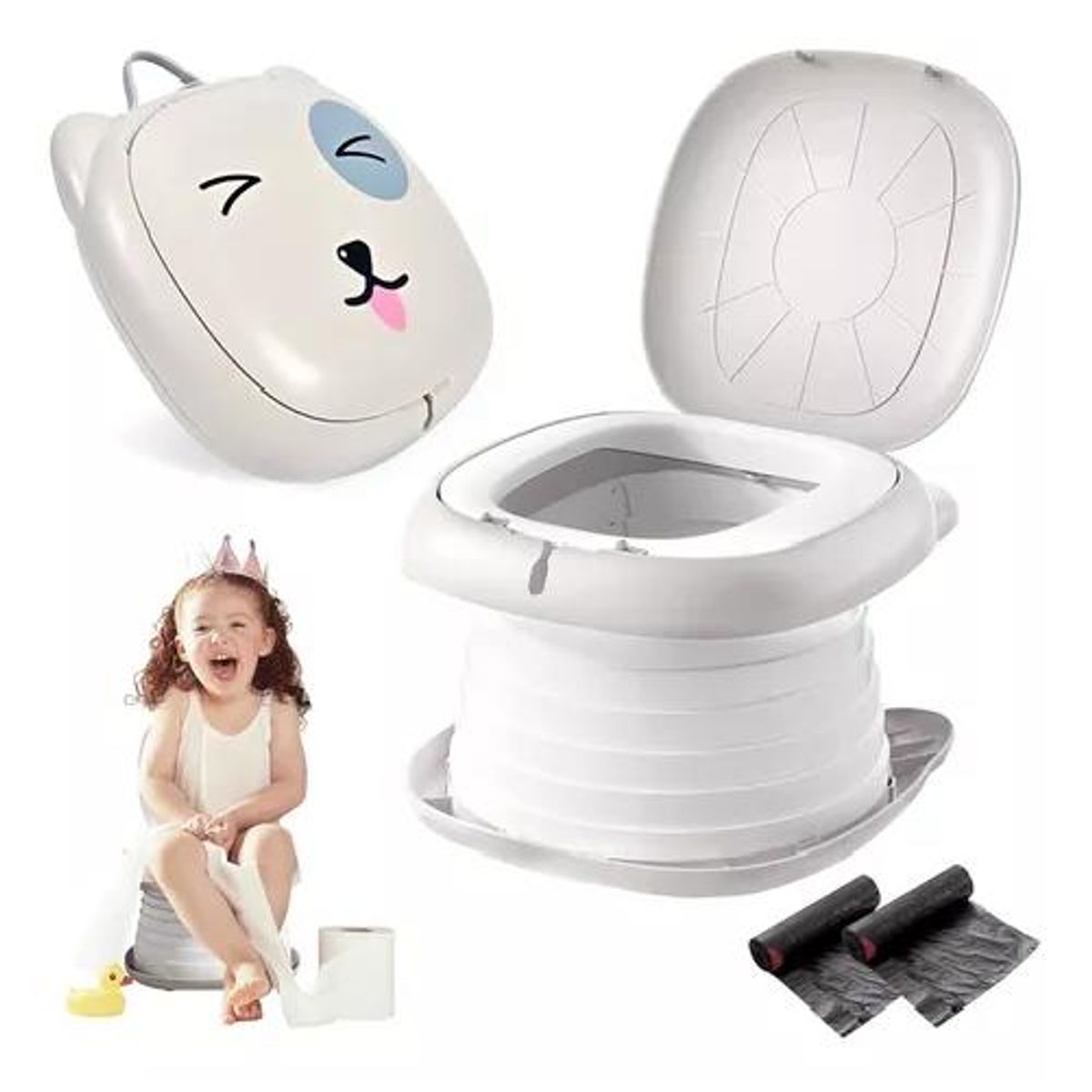 GENERICO - Pelela Baño Portatil Para Niños Aprendizaje Tipo Wc Infantil