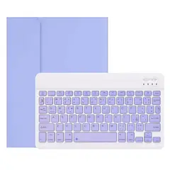 GENERICO - Smart Case purpura con teclado Magnetico Para iPad 10,9 (2022)