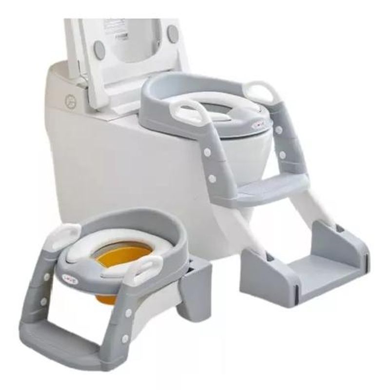 GENERICO - Pelela Asiento Adaptador Escalera Inodoro Wc 3 En1 Niños X L