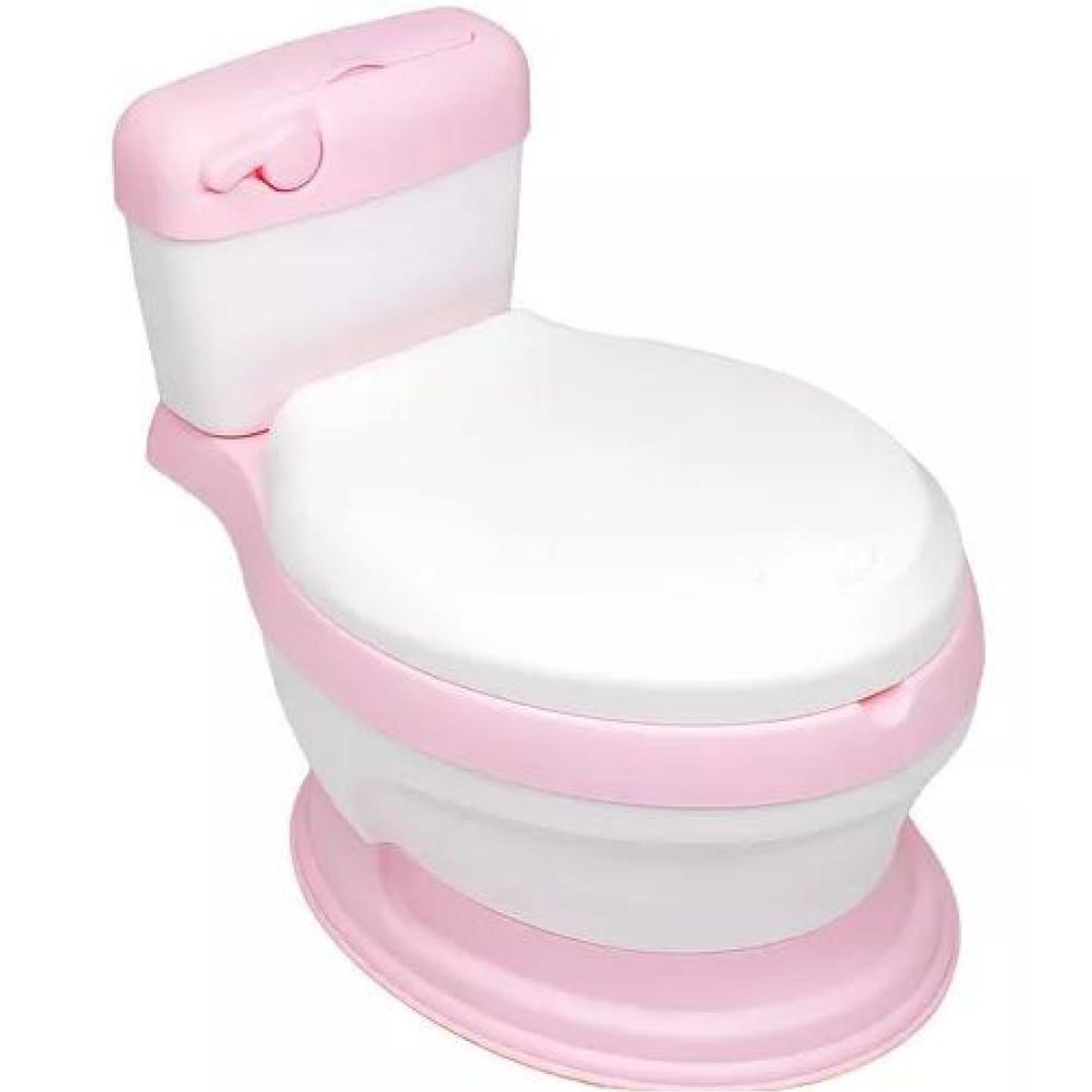 GENERICO - Bacinica Entrenador para Niños con Asiento Acojinado Rosa