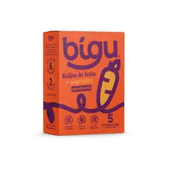 BIGU - CAJA ROLLO ZANAHORIA DESHIDRATADA 125g