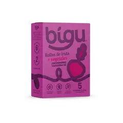BIGU - CAJA ROLLO BETARRAGA DESHIDRATADA 125g
