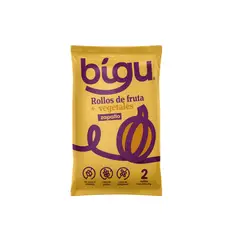 BIGU - ROLLO FRUTA Y ZAPALLO DEHIDRATADO 25g