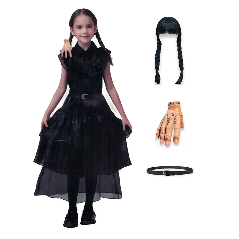 TODODISFRACESCHILE - Disfraz Vestido Merlin a De Fiesta Completo Talla 110