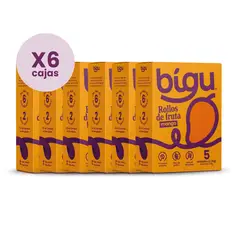 BIGU - PACK x6 MANGO DESHIDRATADO 125g