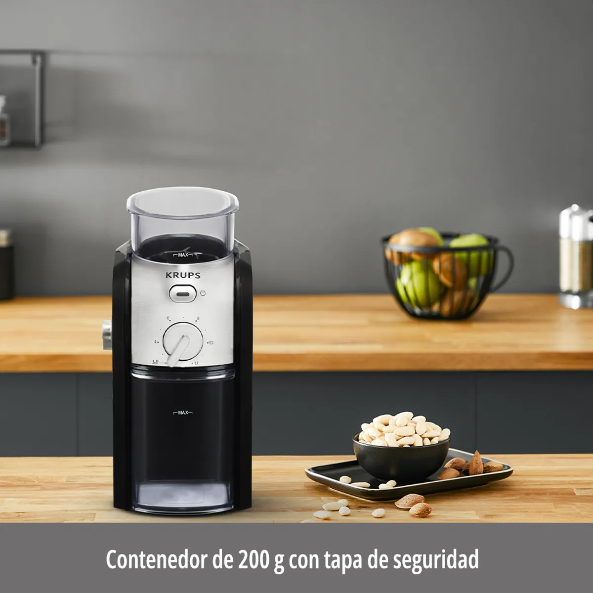 KRUPS - Molinillo de Café 17 Niveles Krups