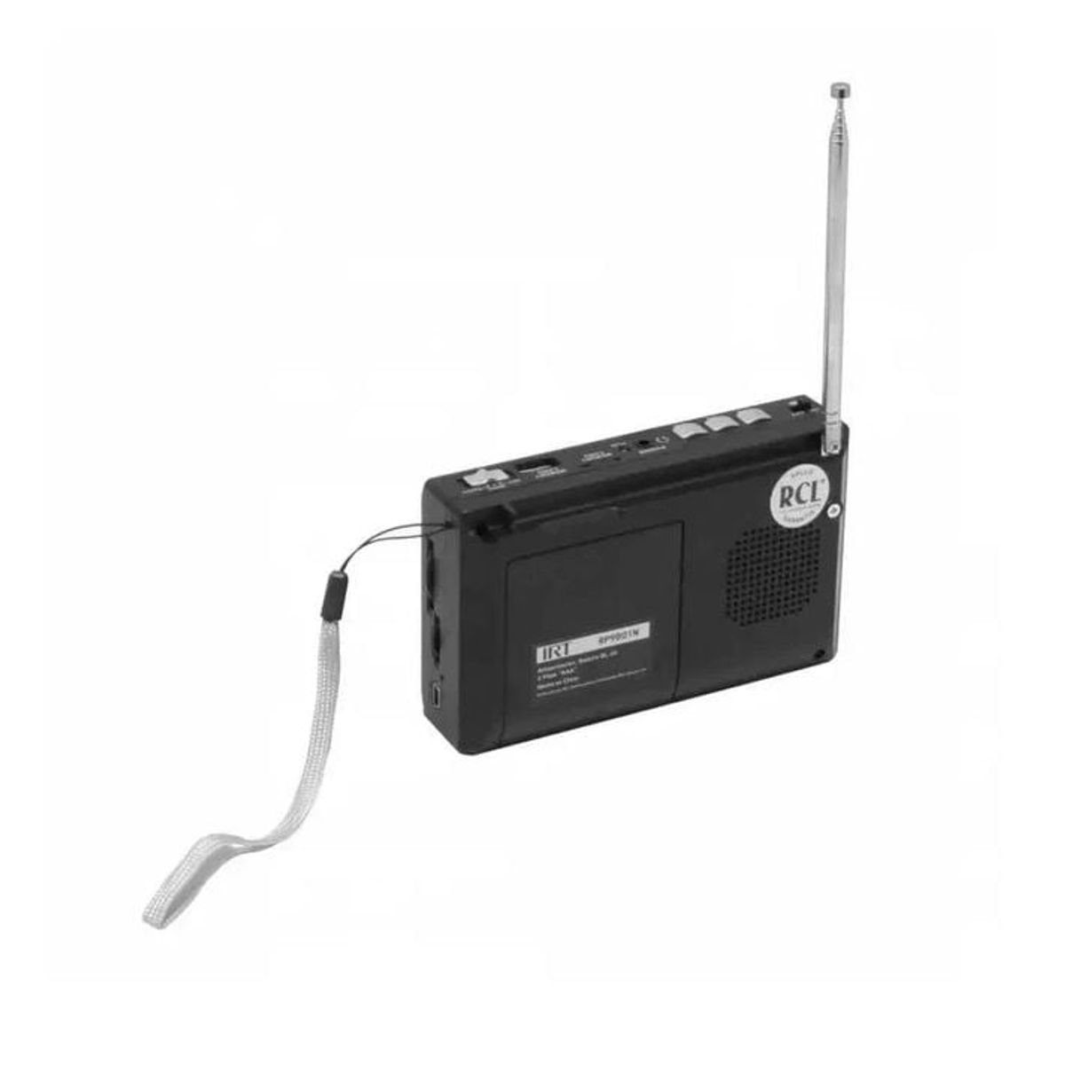 IRT - Radio Am fm sw usb msd 9 Bandas Recargable Negra IRT