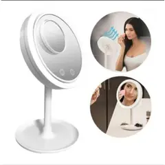 GENERICO - Espejo Led Con Ventilador Espejo Led Espejo De Maquillaje.