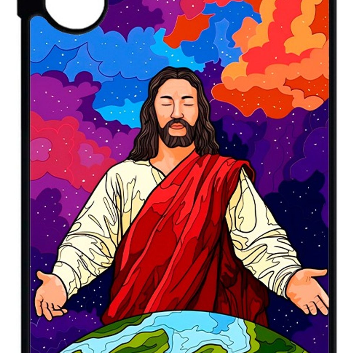 GENERICO - Carcasa para SAMSUNG S21 FE diseño Cristo 1