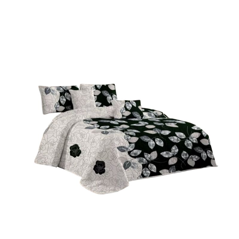 GENERICO - Cubrecama Quilt De Verano King Diseños Estampados TF