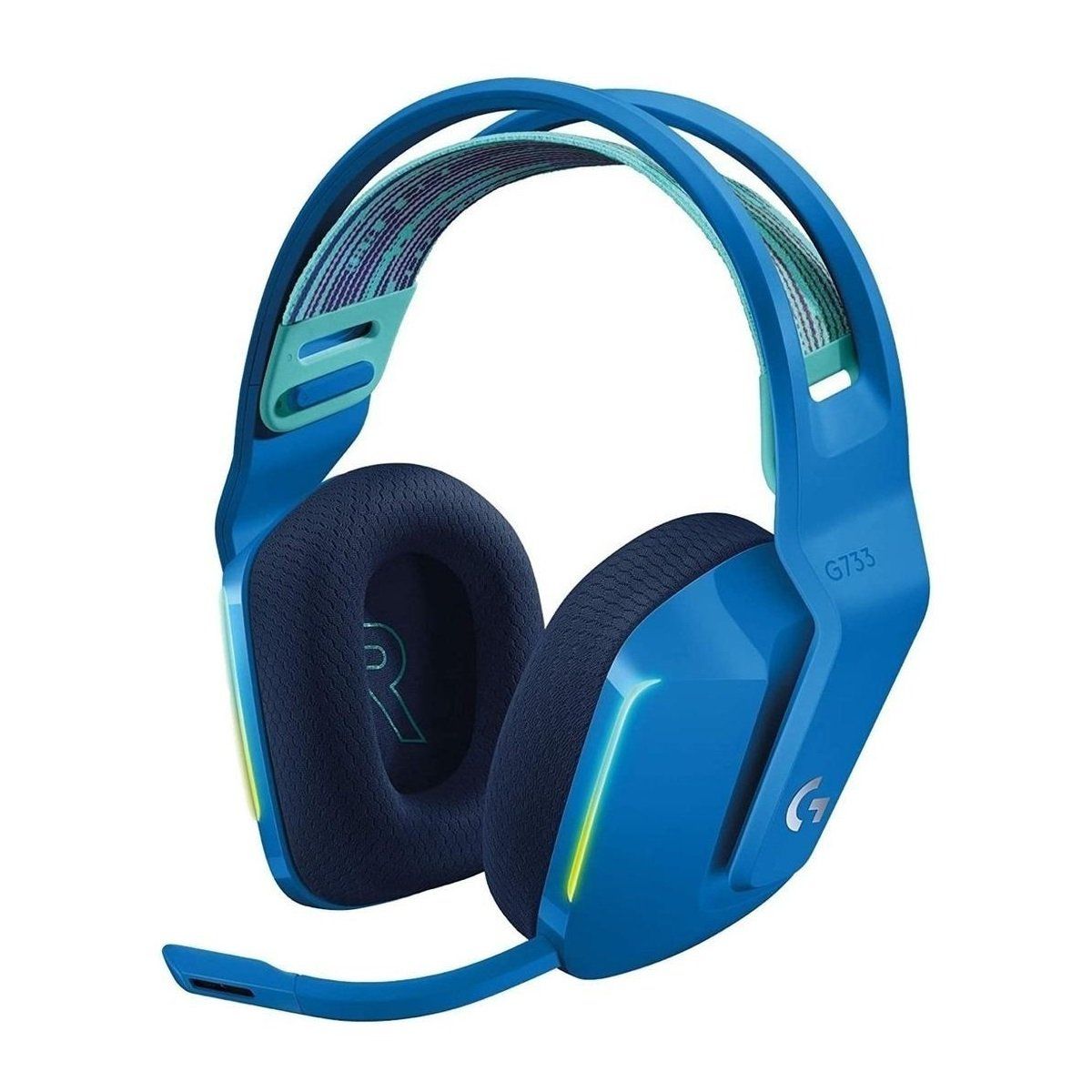 LOGITECH - Audífono Logitech G733 Lightspeed Blue Wireless azul