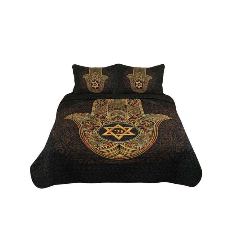 GENERICO - Cubrecama Quilt De Verano King Diseños Estampados TF