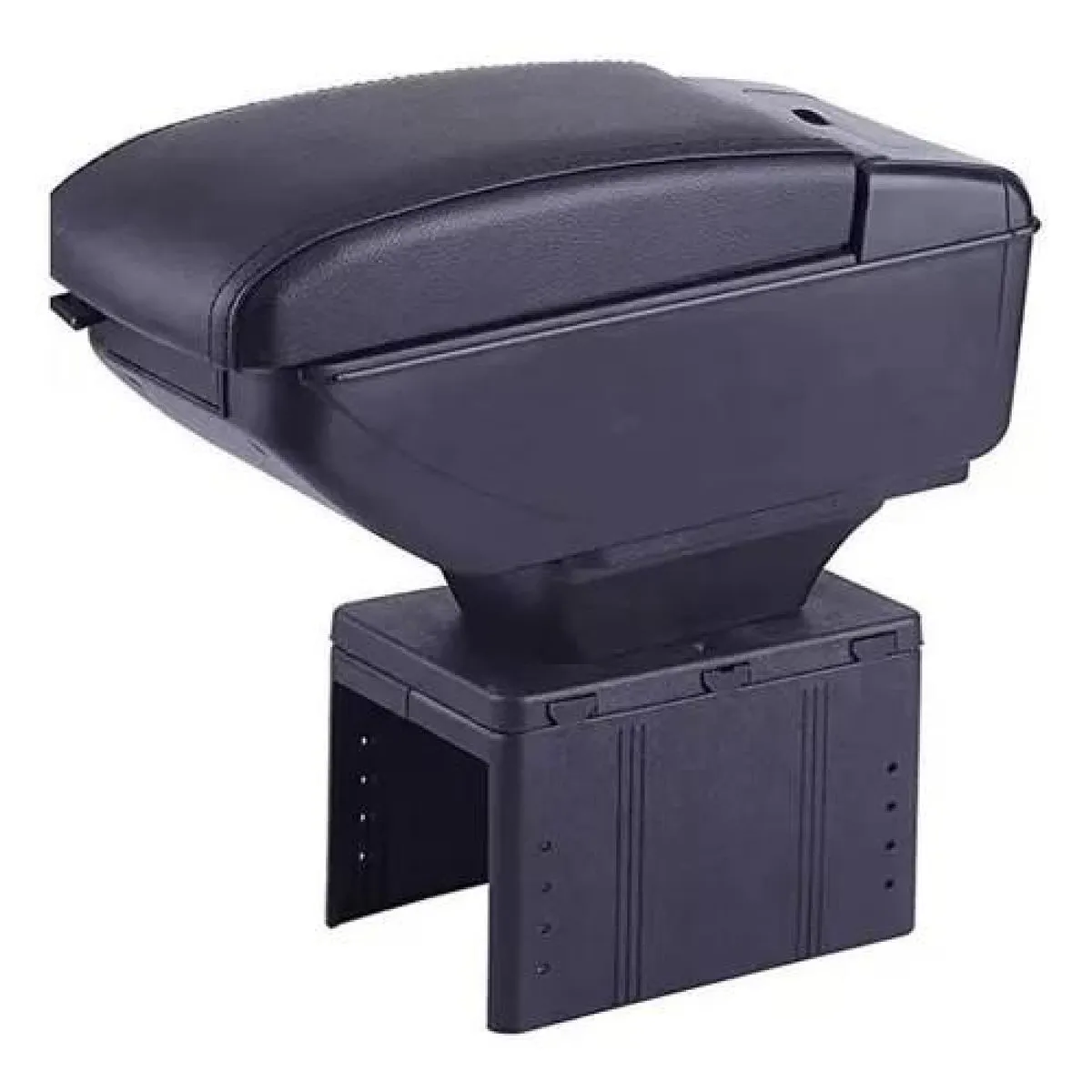 GENERICO - Apoya Brazos Universal para Auto con 7 Puertos USB Negro