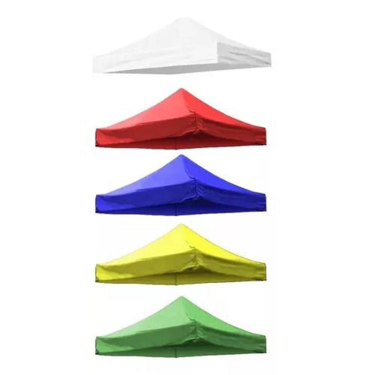 GENERICO - Lona de Repuesto Impermeable 3x3 m para Toldo Azul 600D