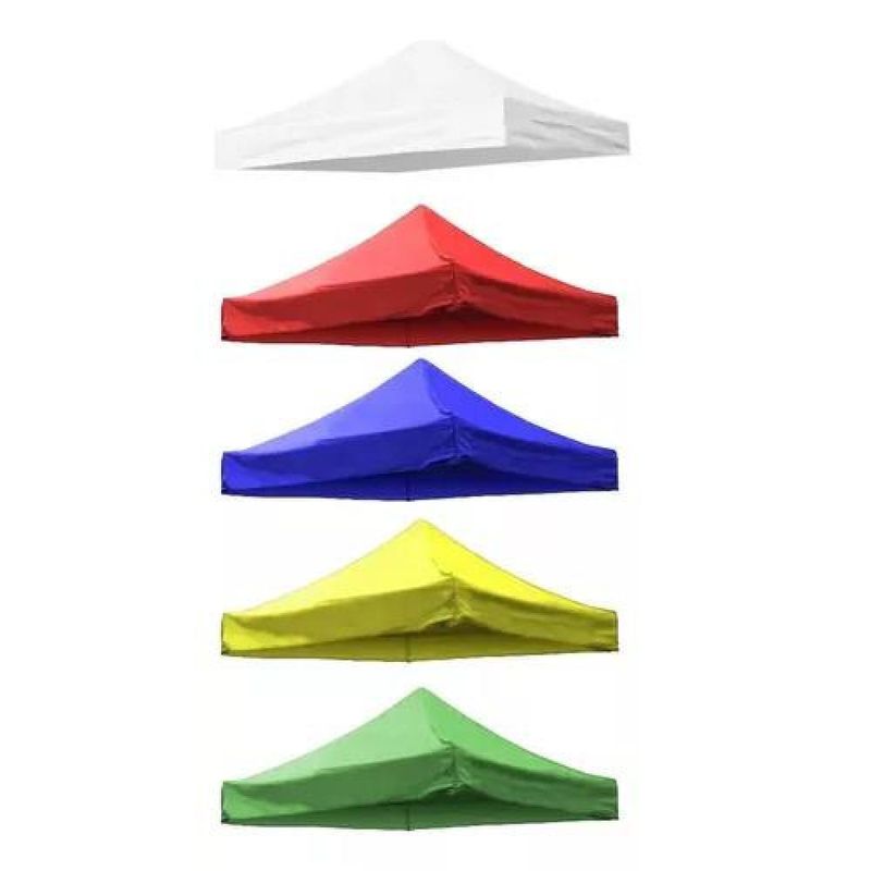 GENERICO - Lona de Repuesto Impermeable 3x3 m para Toldo Azul 600D
