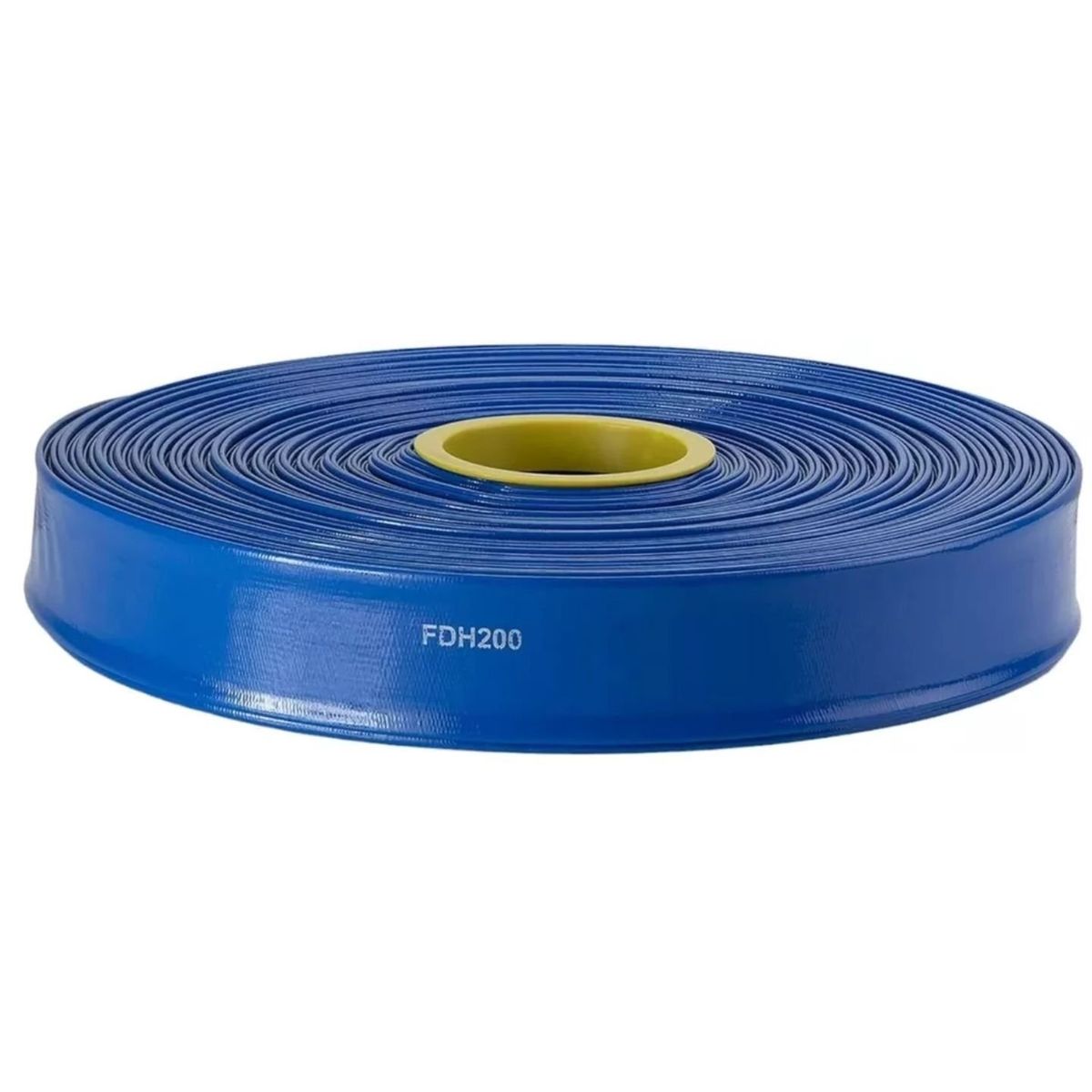 GENERICO - Manguera Plana Lay Flat 1 1/2 Pulgadas 50 Metros Dicas