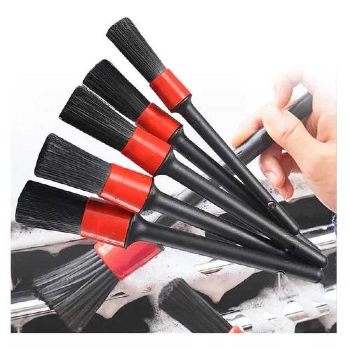 GENERICO - Kit de limpieza de auto 21 piezas interior y exterior