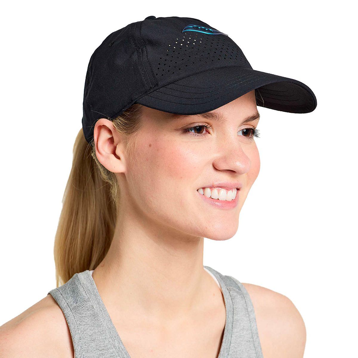 SAUCONY - Jockey Saucony Petit Outpace Mujer Black