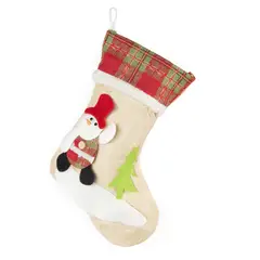 NECTAR - Bota colgante decorativa motivo navideño Deco