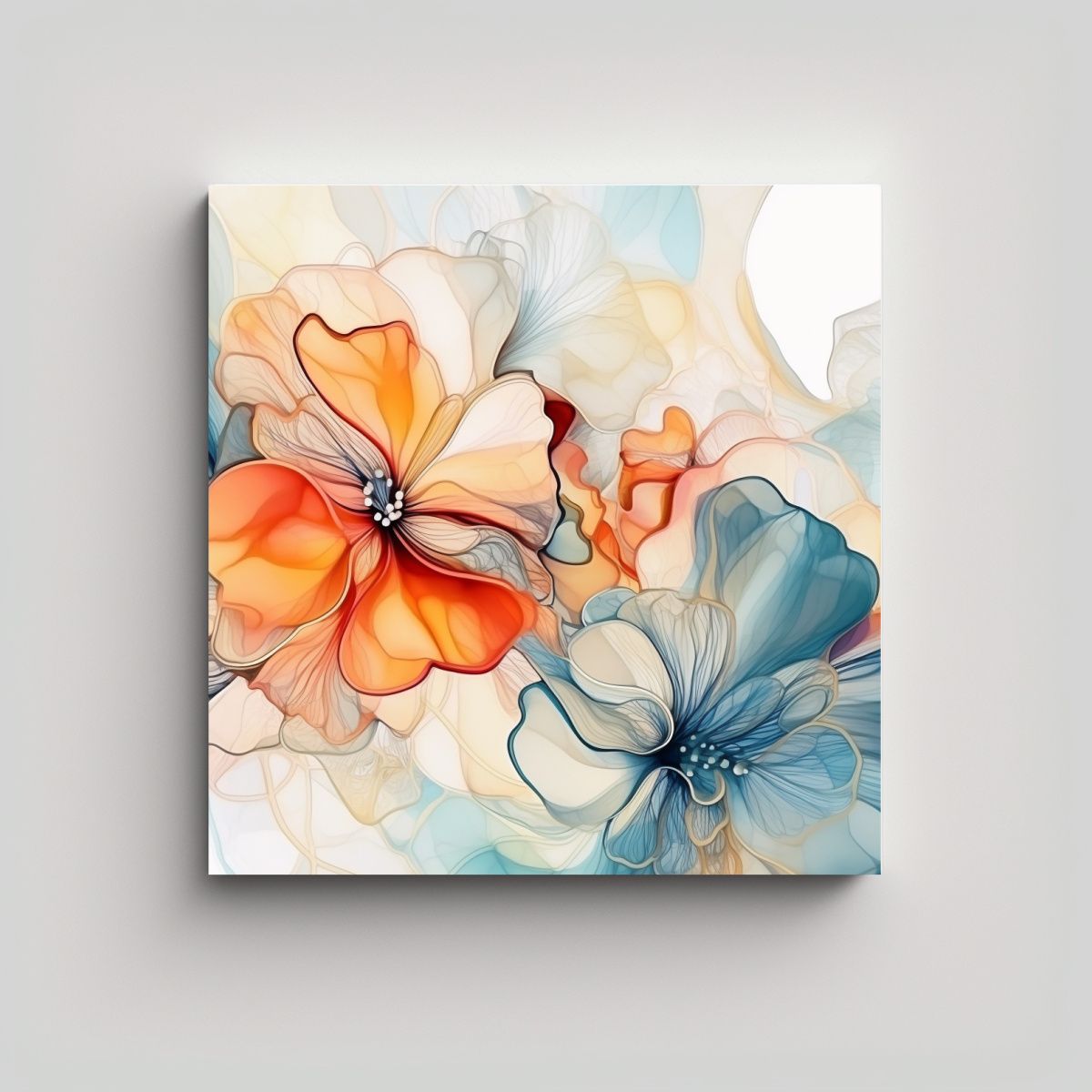 GENERICO - Composición Minimalista De Patrones Abstractos Y 30x30 Cm