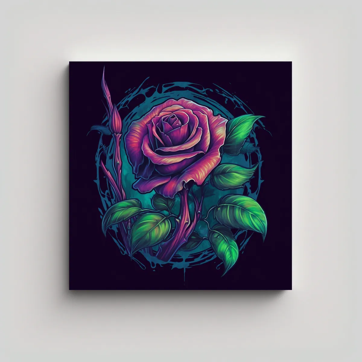 GENERICO - Cuadros Decorativos En Vector Ultra Nitidez 50x50 Cm