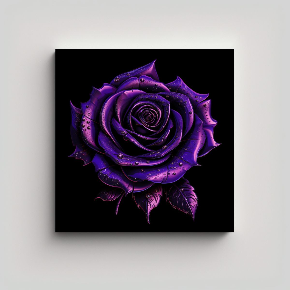 GENERICO - Bastidor Moderno Dark R: Cuadro Decorativo 50x50 Cm