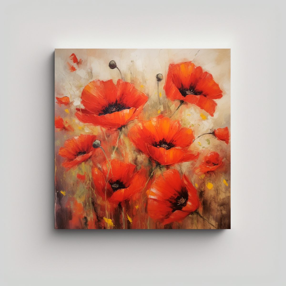 GENERICO - Belleza Natural Vintage: Cuadros Decorativos De 50x50 Cm