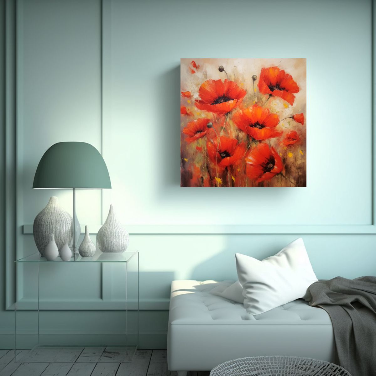 GENERICO - Belleza Natural Vintage: Cuadros Decorativos De 50x50 Cm