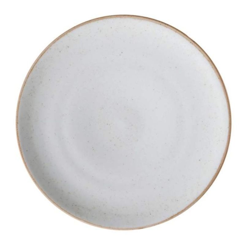 CORONA - Plato llano coupe 23 cm blancobeige Artisan