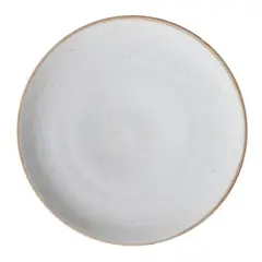 CORONA - Plato llano coupe 23 cm blancobeige Artisan