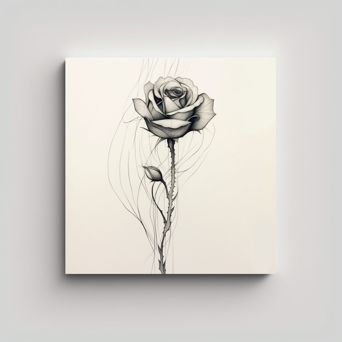 GENERICO - 2D Abstract Vanguardia: Tela En Bastidor, Regalo 70x70 Cm