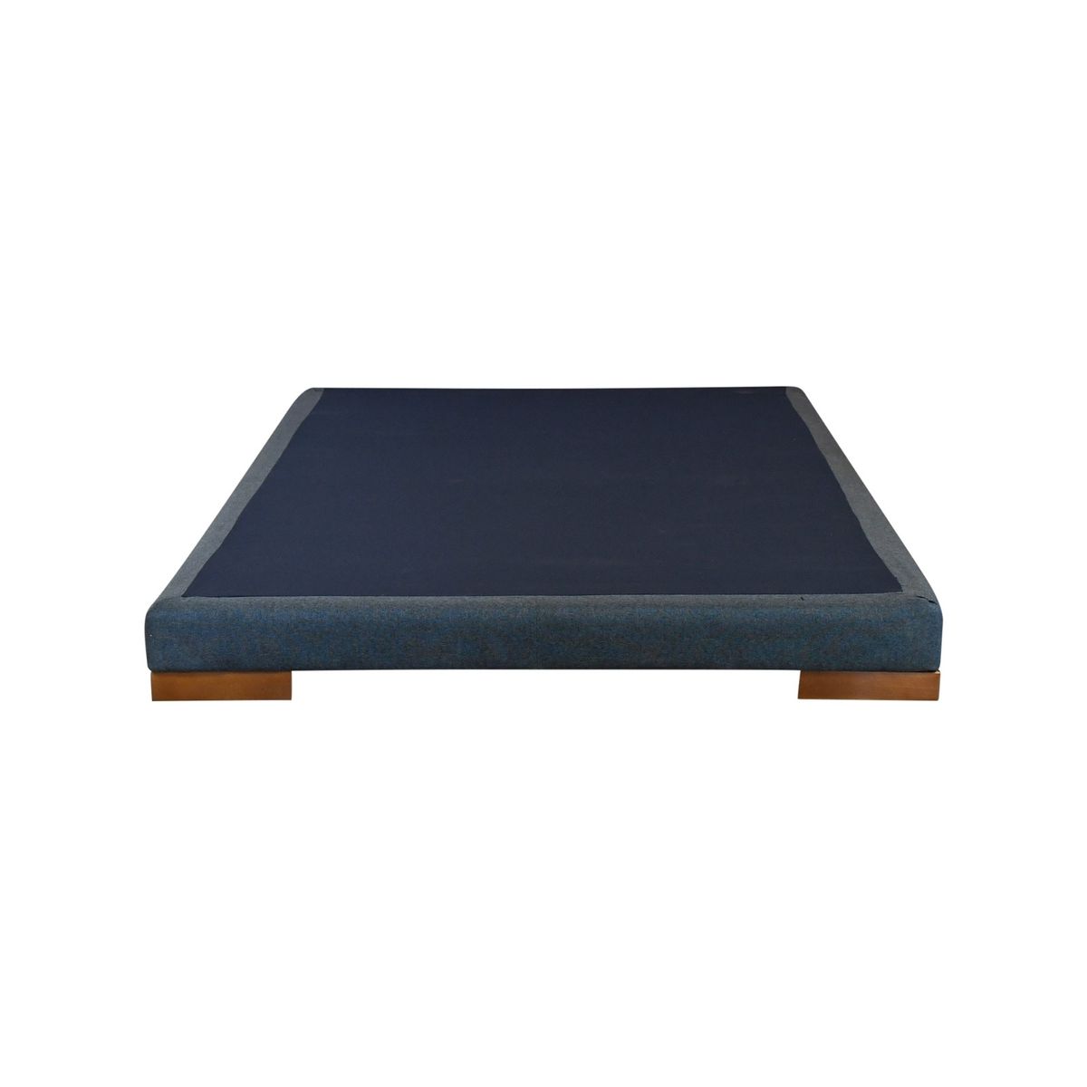 BLOCCARE - Base de Cama 1 Plaza Box 8 cm L200 cm patas 4.5 cm.Refuerzo Colchon V. Elastico
