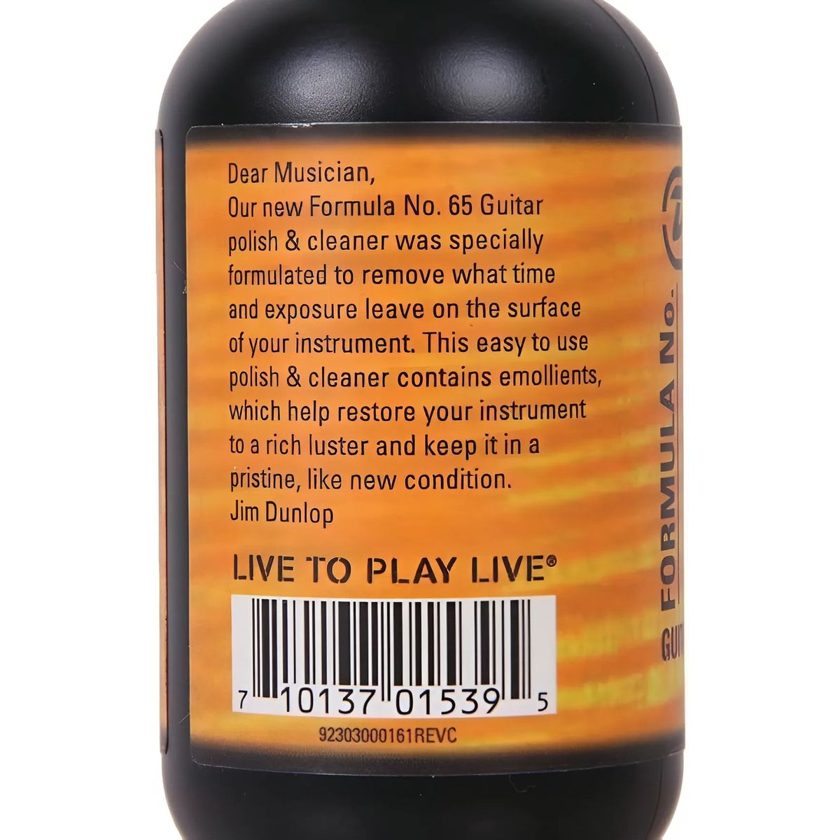 DUNLOP - Liquido para Limpieza de Guitarras Y Bajos DUNLOP Polysh 654