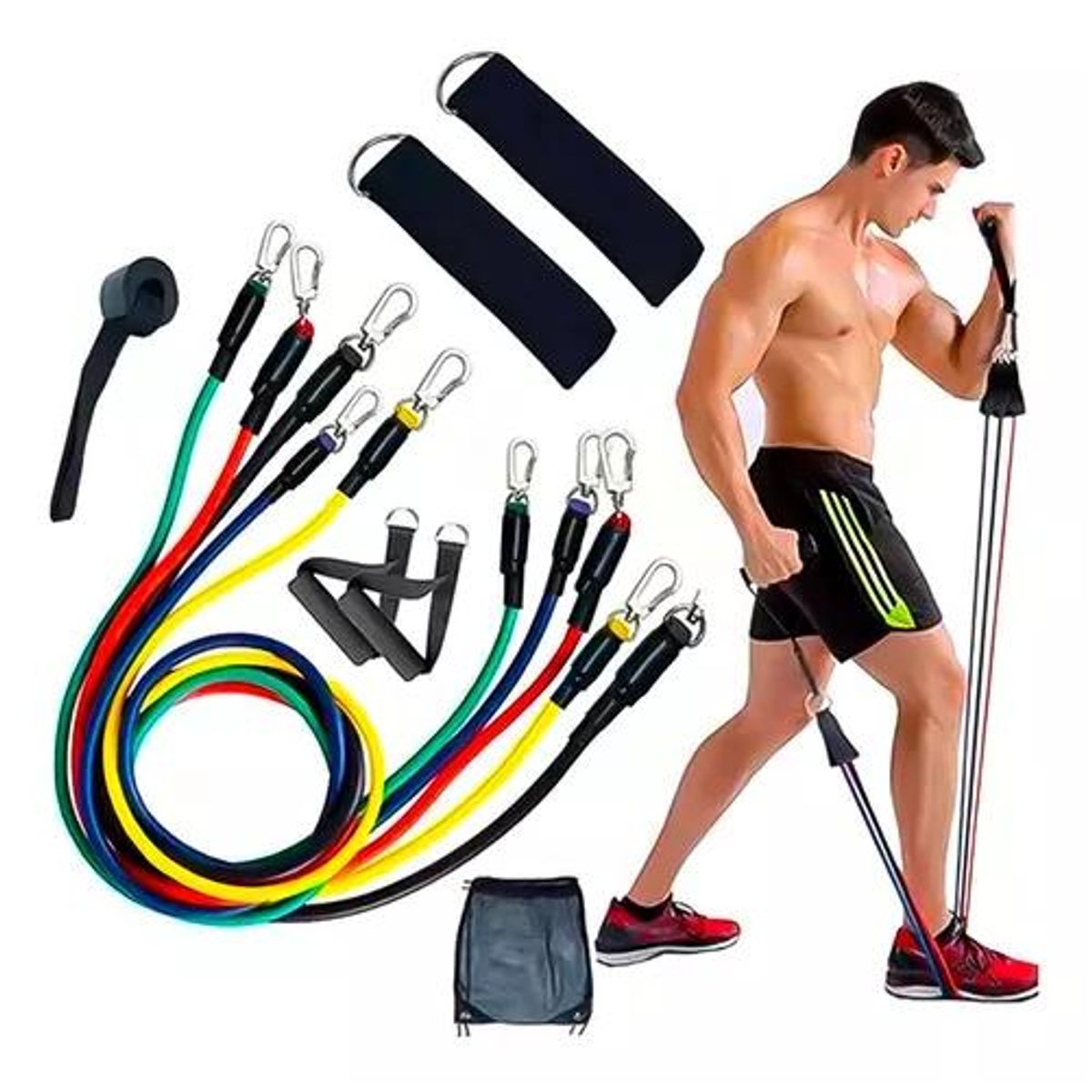 GENERICO - Bandas Elásticas Ejercicios Ligas De Resistencia En Casa