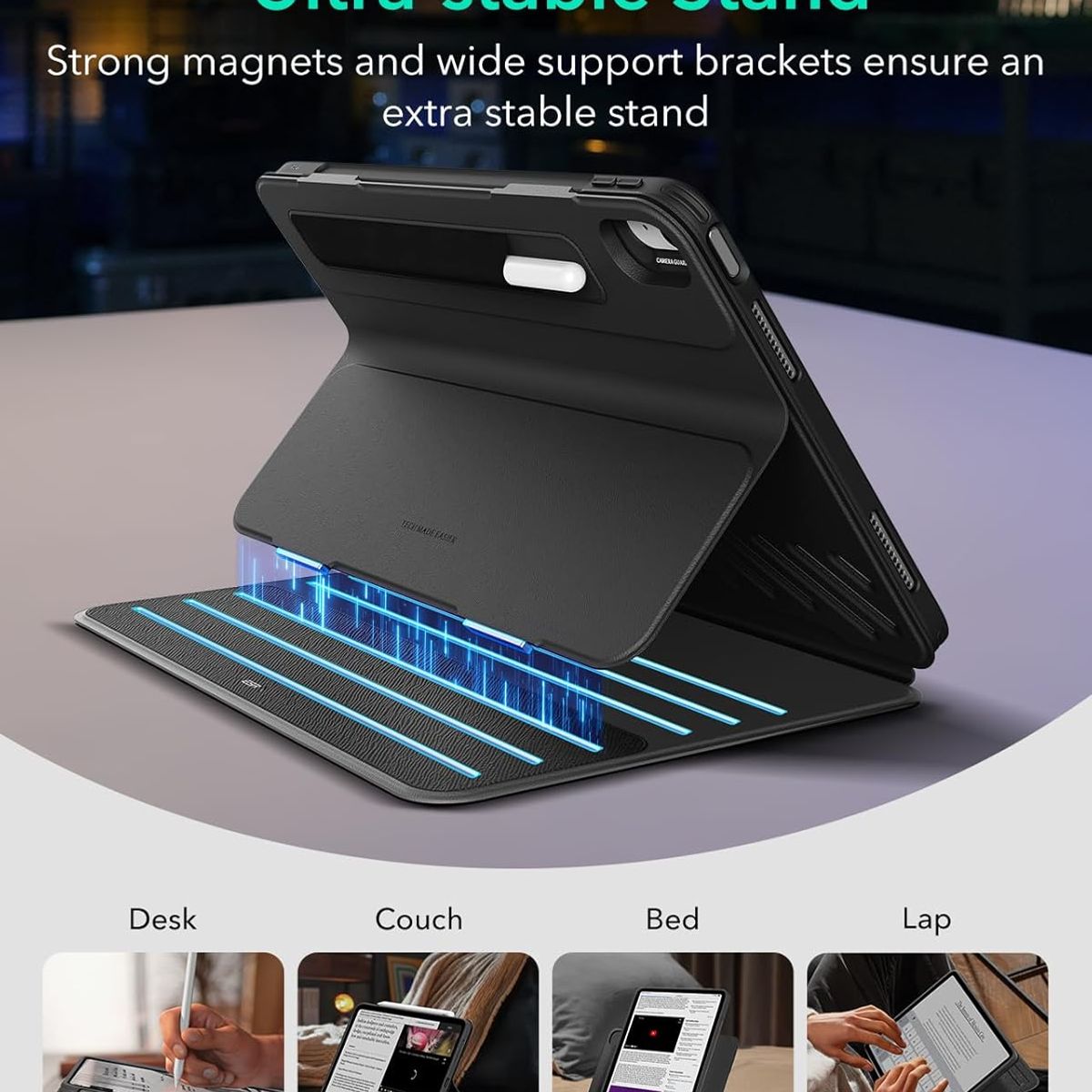 ESR - Funda ESR Para iPad Air 11 2024 / 10.9ʺ 5/4 Shift 360 Plegable