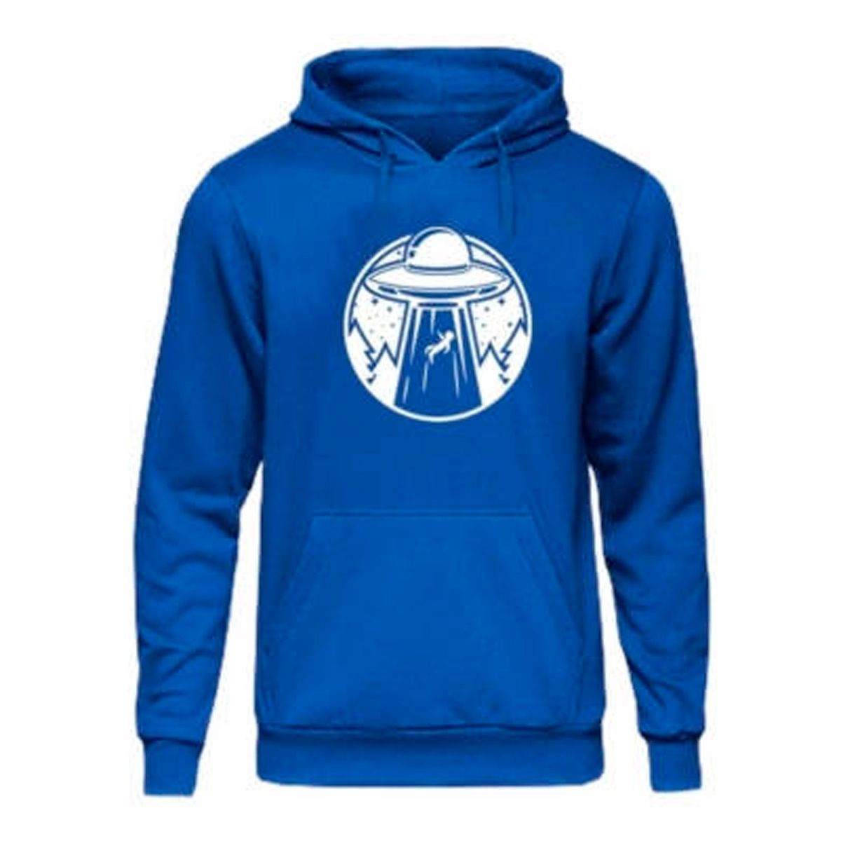 GENERICO - Poleron Alien Abduction  Extraterrestre Moda Hombre