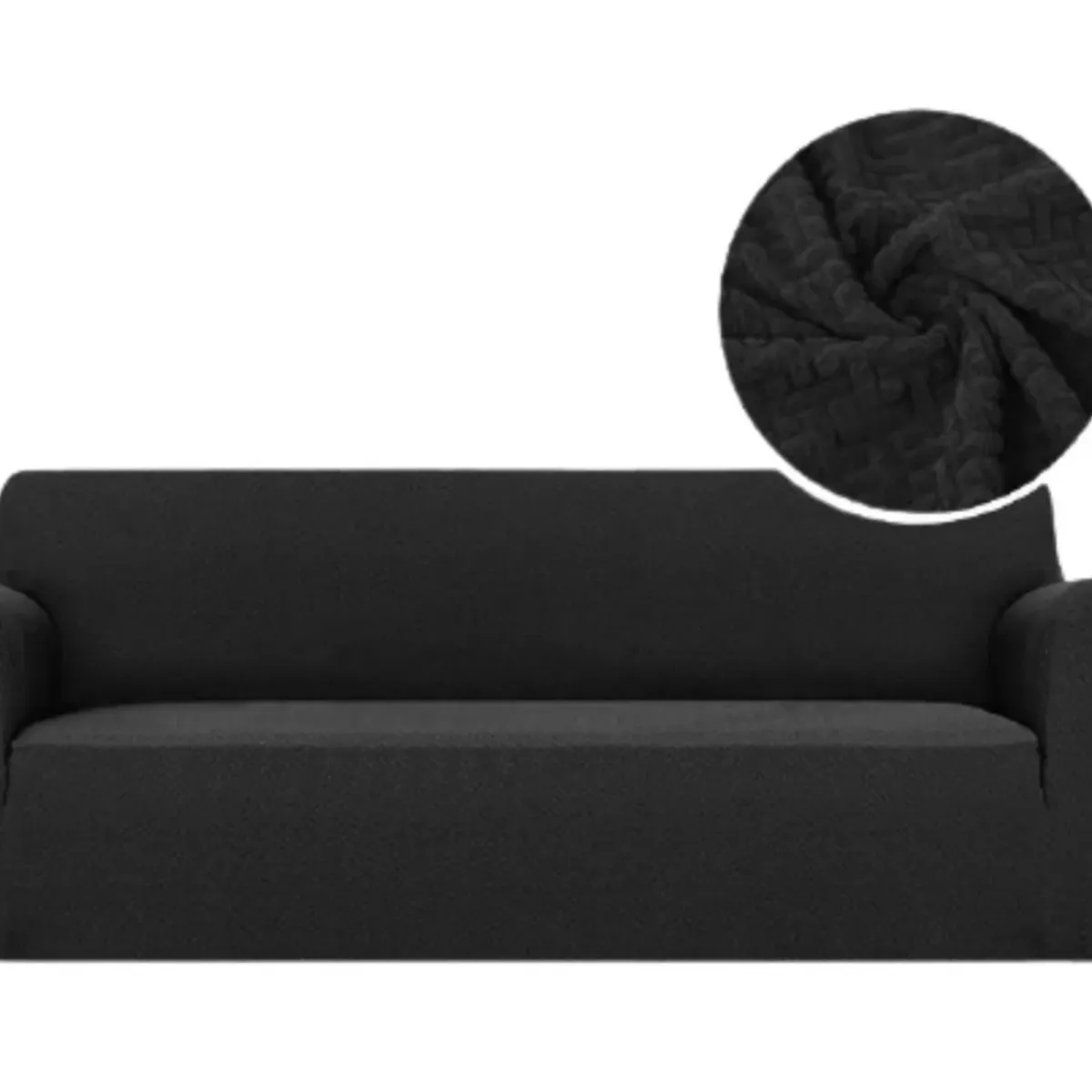 HOMER DESIGN - Funda Protectora Para Sofá De 3 Cuerpos Tela Gruesa Premium