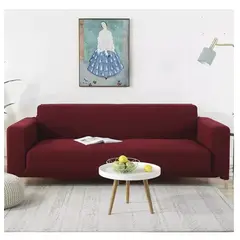 HOMER DESIGN - Funda Protectora Para Sofá De 3 Cuerpos Tela Gruesa Premium