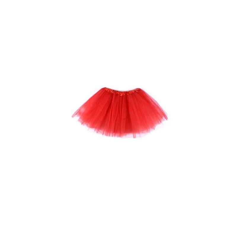 GENERICO - Tutu 30cm Color Rojo
