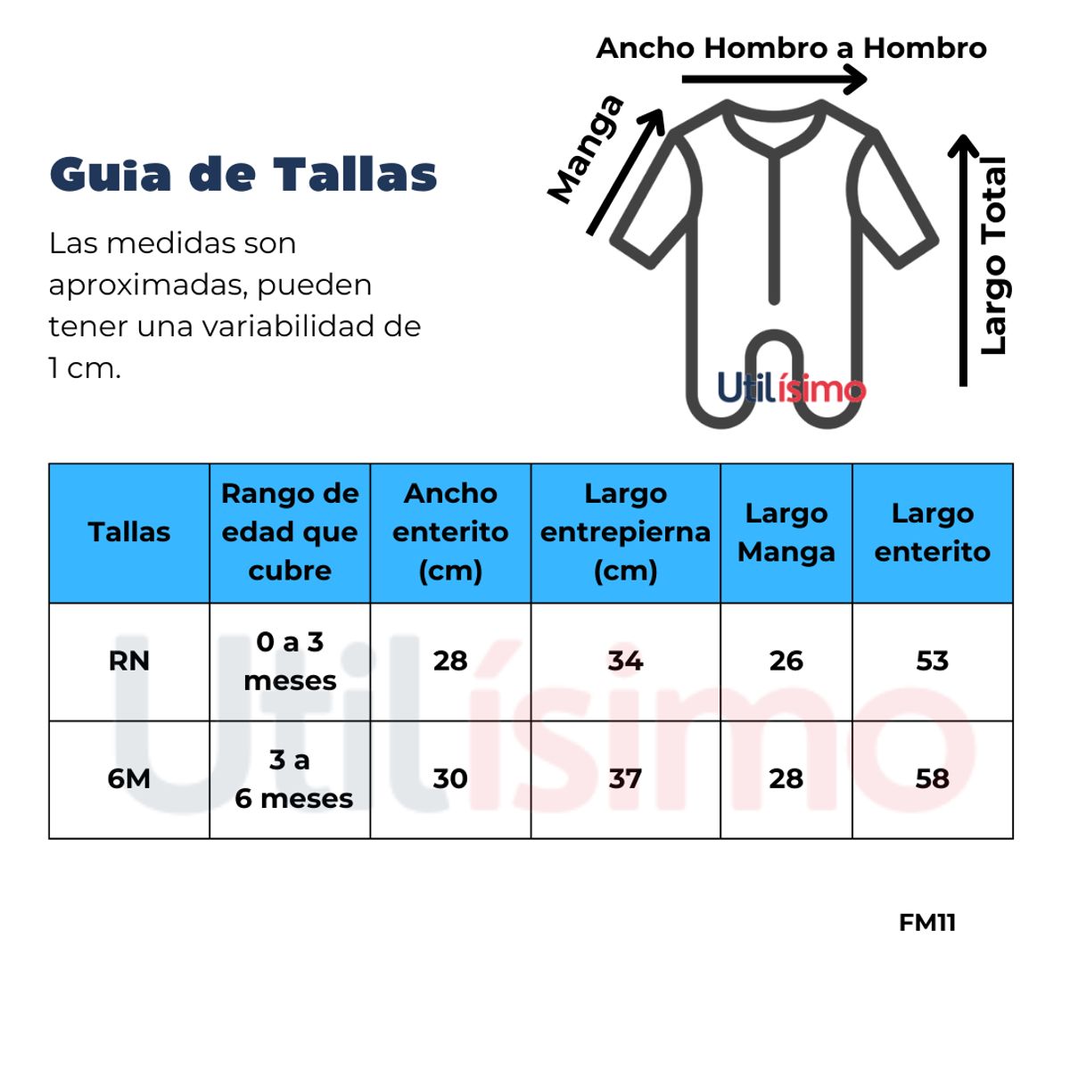 TEDMIMAK - Enterito Pijama Bebe de Algodón 0 a 3 Meses Niña Blanco Rosa