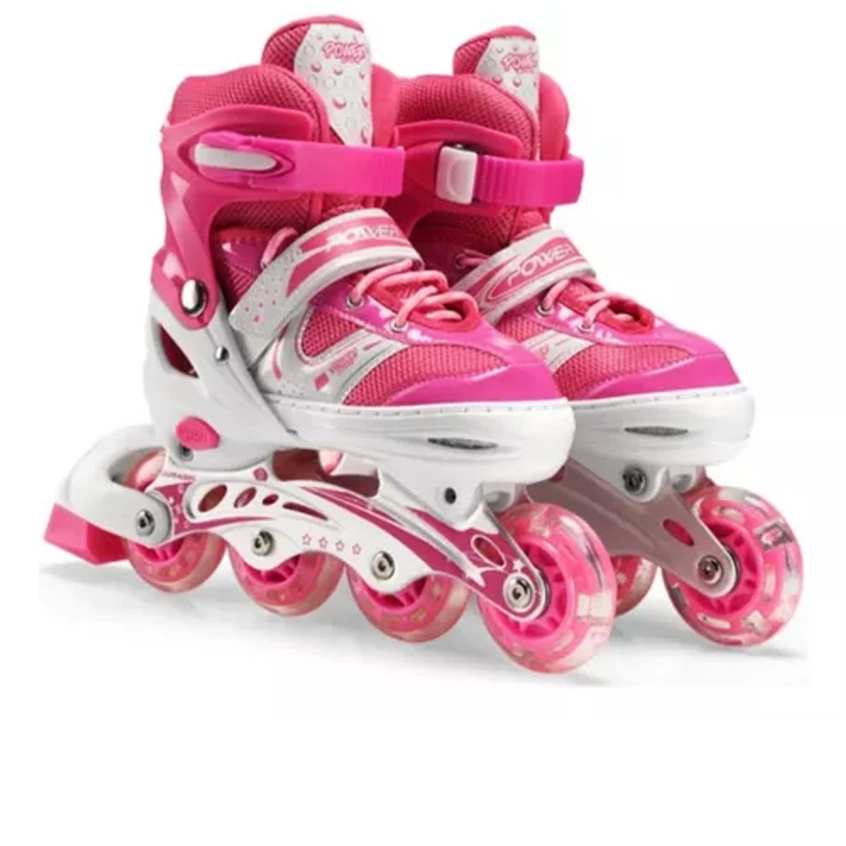 GENERICO - Patines Lineales Ajustables rosa