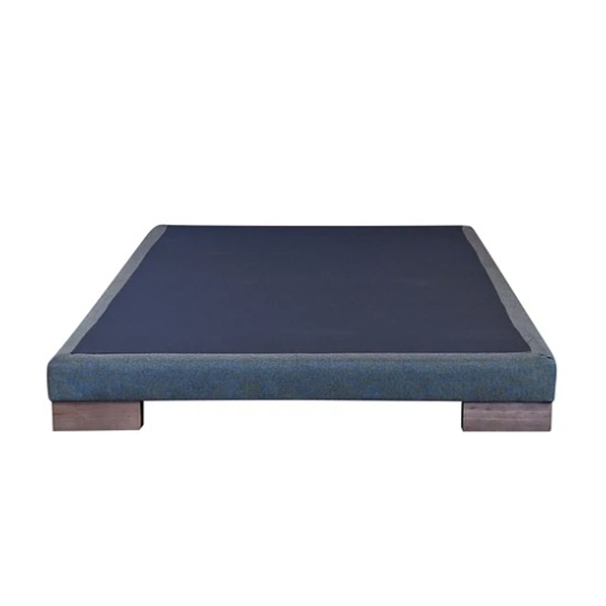 BLOCCARE - Base de Cama 1 Plaza Box 8 cm L200 cm patas de 6.5 cm. R. Colchon V. Elastico