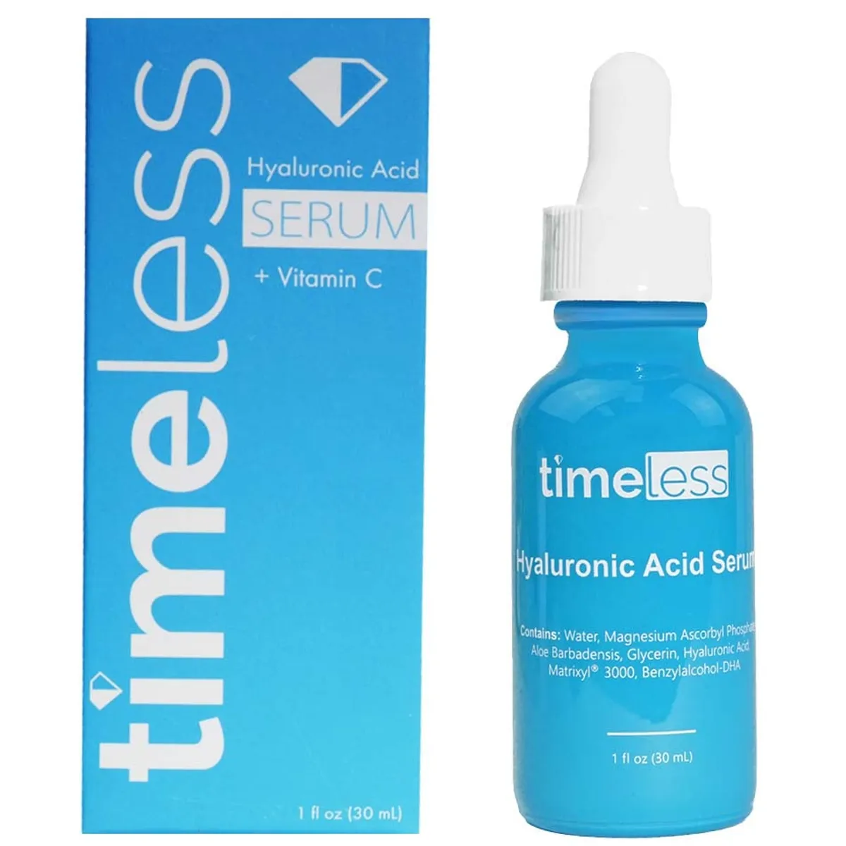 TIMELESS - Serum Hyaluronic Acid + Vitamin C 30 ml - Timeless